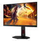 AOC G4 24G4ZR Monitor PC 60,5 cm (23.8") 1920 x 1080 Pixel Full HD LED Nero, Rosso