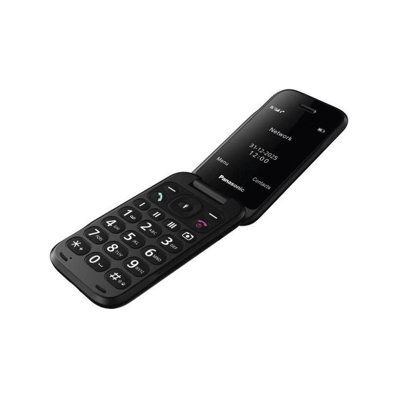 Panasonic KX-TF600EXR cellulare 7,11 cm (2.8") 132 g Rosso Telefono per anziani