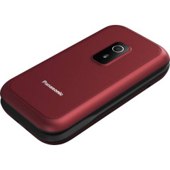 Panasonic KX-TF600EXR cellulare 7,11 cm (2.8") 132 g Rosso Telefono per anziani