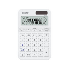 Casio MS-20YC calcolatrice Desktop Calcolatrice di base Bianco