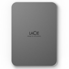 LaCie Mobile Drive Secure disco rigido esterno 4 TB USB tipo-C 3.2 Gen 1 (3.1 Gen 1) Grigio