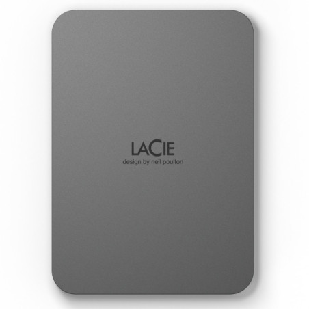LaCie Mobile Drive Secure disco rigido esterno 4 TB USB tipo-C 3.2 Gen 1 (3.1 Gen 1) Grigio