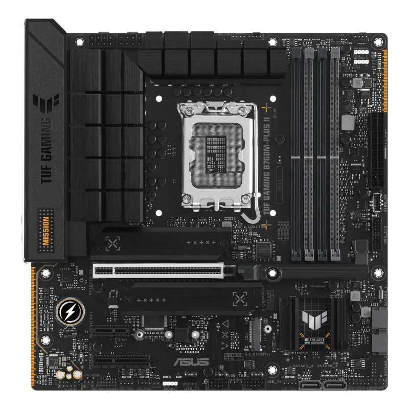 ASUS TUF GAMING B760M-PLUS II Intel B760 LGA 1700 micro ATX