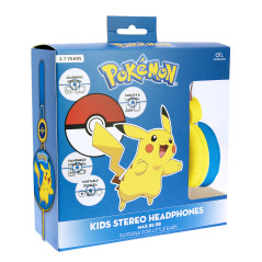 OTL Technologies Pokémon Pikachu Cuffie Cablato A Padiglione MUSICA Blu, Giallo