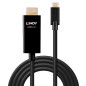 Lindy 43291 cavo e adattatore video 1 m USB tipo-C HDMI tipo A (Standard) Nero Lindy 43291 cavo e adattatore video 1 m USB tipo-C HDMI tipo A (Standard) Nero