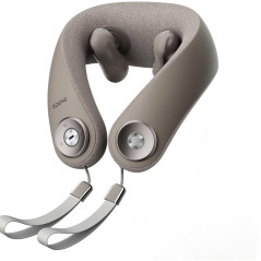 Renpho U-Neck Mini, Massaggiatore Cervicale con Massaggio Profondo, Calore Intelligente e Ricarica USB-C