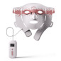 Renpho Artemis Blush E100B-1, Maschera Viso LED in Silicone Morbido, 4 Modalità di Luce, 432 LED e Copertura Mento