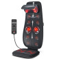 Renpho Sedile Massaggiante Shiatsu per Schiena e Collo, Altezza Regolabile, con Funzione Calore e Vibrazione - 4897122200755