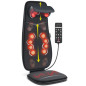 Renpho Sedile Massaggiante Shiatsu per Schiena e Collo, Altezza Regolabile, con Funzione Calore e Vibrazione - 4897122200755