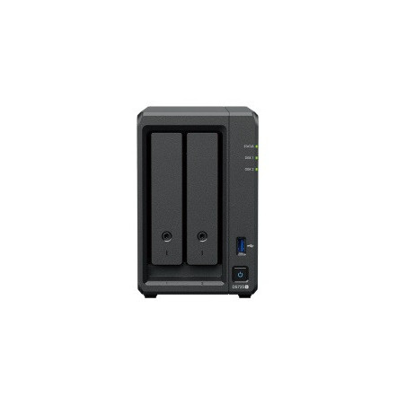 Synology DP320 server NAS e di archiviazione Desktop R1600 8 GB 16 TB Nero
