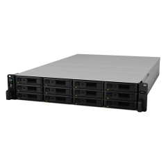 Synology RackStation RS3618xs NAS Armadio (2U) Intel® Xeon® D D-1521 8 GB DDR4 0 TB DiskStation Manager Nero