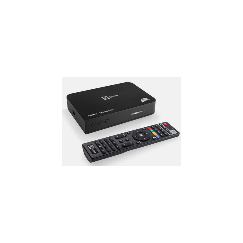 TELE System 58010100 set-top box TV Satellite Nero