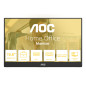 AOC 16T20E2 TV e monitor portatile Nero 39,6 cm (15.6") LED 1920 x 1080 Pixel