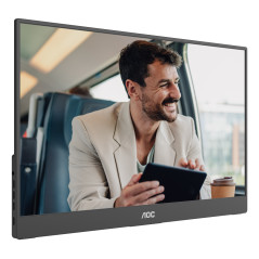 AOC 16T20E2 TV e monitor portatile Nero 39,6 cm (15.6") LED 1920 x 1080 Pixel