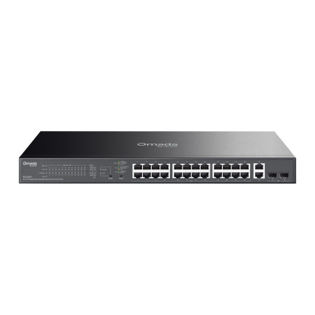 OMADA ES228GP switch di rete Gestito L2 Gigabit Ethernet (10 100 1000) Supporto Power over Ethernet (PoE) Nero