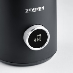 Severin Spuma 700 Plus Montalatte Nero, Acciaio inox