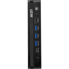 MSI Pro DP10 A14MG-003EU PC/stazione di lavoro Intel® Core™ i3 i3-14100 8 GB DDR5-SDRAM 512 GB SSD Windows 11 Home Mini PC Nero