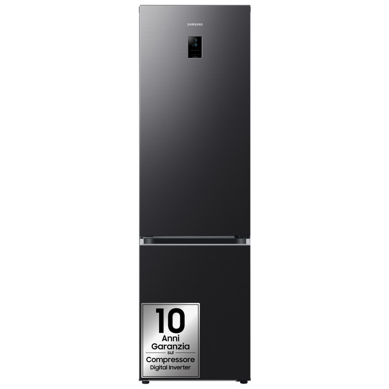 Samsung RB38C776CB1 Libera installazione 390 L Grafite, Acciaio inox