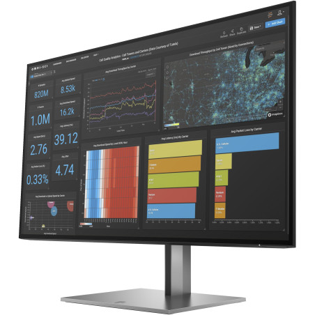 HP Z27q G3 QHD Monitor PC 68,6 cm (27") 2560 x 1440 Pixel Quad HD LED Argento