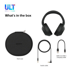 Sony ULT WEAR - Cuffie Bluetooth Wireless con ULT POWER SOUND, bassi profondi, Noise Cancelling, ottima qualità delle chiamate,