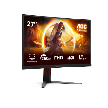 AOC G4 C27G4Z2 Monitor PC 68,6 cm (27") 1920 x 1080 Pixel Full HD LCD Nero, Rosso