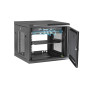 StarTech.com Armadio Rack 19" 9U a 4 Montanti a Muro - Server Rack 19 Pollici con Ripiano 1U per Switch e Dispositivi di