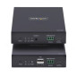 StarTech.com KVM Extender HDMI su Rete IP, Kit Trasmettitore e Ricevitore HDMI 4K 60Hz e USB su Ethernet/Cat6, AVoIP, non StarTech.com KVM Extender HDMI su Rete IP, Kit Trasmettitore e Ricevitore HDMI 4K 60Hz e USB su Ethernet/Cat6, AVoIP, non