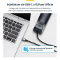 StarTech.com Adattatore da USB-C a RJ9 da 1,8m per telefono fisso o cuffie con cavo/wireless, utilizza l'hardware della linea