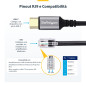 StarTech.com Adattatore da USB-C a RJ9 da 1,8m per telefono fisso o cuffie con cavo/wireless, utilizza l'hardware della linea