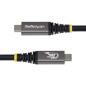 StarTech.com Cavo USB4 da 1m, Cavo USB-C Certificato USB-IF, 80Gbps, PD240W, 8K120Hz / 4K240Hz DP2.1 DP80, Cavetto Tipo-C