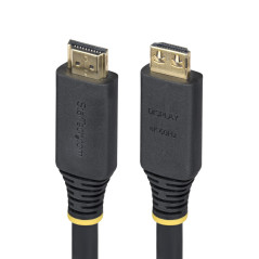 StarTech.com Cavo HDMI attivo ad alta velocità da 15 m con connettori a presa salda, 4K 60 Hz 1440p 144 Hz, HDR10 HDCP 2.2 ARC,