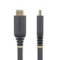 StarTech.com Cavo HDMI attivo ad alta velocità da 15 m con connettori a presa salda, 4K 60 Hz/1440p 144 Hz, HDR10/HDCP 2.2/ARC,