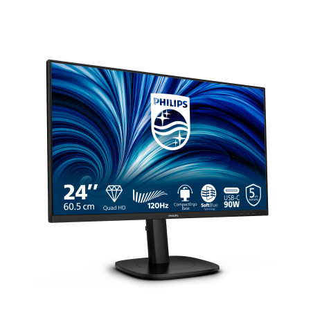 Philips 24B2U3601 Monitor PC 60,5 cm (23.8") 2560 x 1440 Pixel Quad HD LCD Nero