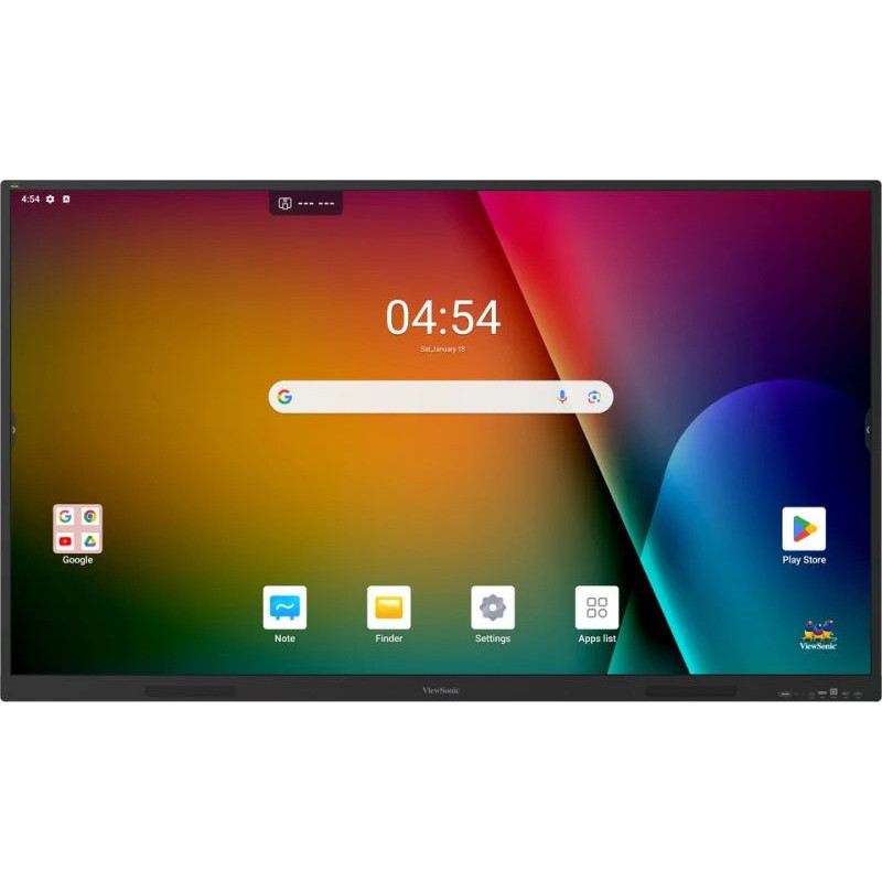 Viewsonic IN6503-1C lavagna interattiva 165,1 cm (65") 3840 x 2160 Pixel Touch screen Nero