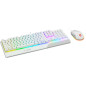 MSI Vigor GK30 Combo White tastiera Mouse incluso Gaming USB QWERTY Italiano Bianco