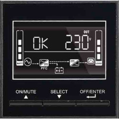 Tecnoware EVO DSP Plus 1200 gruppo di continuità (UPS) Doppia conversione (online) 1,2 kVA 1080 W 8 presa(e) AC