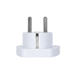 Rivacase PS4100 W00 adattatore per presa di corrente Tipo C (Europlug) Tipo G (UK) Bianco