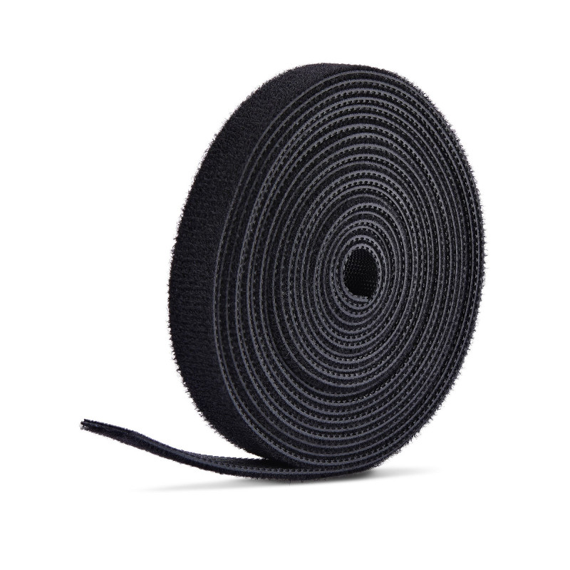 StarTech.com Rotolo di Nastro a Strappo da 22,8 m, Larghezza 1,27cm Fascette Serracavo Riutilizzabili da Tagliare su Misura