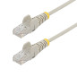 StarTech.com Cavo Ethernet CAT6 Verde da 15m Patch UTP con Plug RJ45 Antigroviglio e Rilievi di Trazione, Cavo Lan Slim in Rame