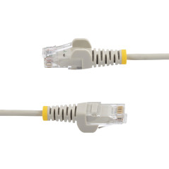 StarTech.com Cavo Ethernet CAT6 Verde da 15m Patch UTP con Plug RJ45 Antigroviglio e Rilievi di Trazione, Cavo Lan Slim in Rame