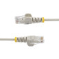 StarTech.com Cavo Ethernet CAT6 Verde da 15m Patch UTP con Plug RJ45 Antigroviglio e Rilievi di Trazione, Cavo Lan Slim in Rame