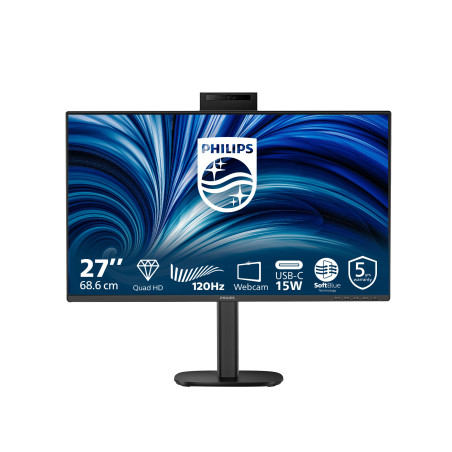 Philips 27B2N3500JH Monitor PC 68,6 cm (27") 2560 x 1440 Pixel Quad HD LCD Nero