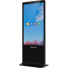 Viewsonic EP5542T visualizzatore di messaggi Design totem 139,7 cm (55") LED 450 cd m² 4K Ultra HD Nero Touch screen Android 8.0