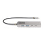 StarTech.com Hub USB-C a 3 porte con Ethernet da 2,5 Gbps e porta Power Delivery Pass-through da 100W, USB 3.2 10Gbps, 2x