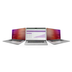 StarTech.com Filtro privacy per MacBook Pro 16" M1 M2 M3 M4, schermo protettivo con riduzione della luce blu, doppia finitura