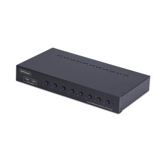 StarTech.com KVM Switch DisplayPort a 8 Porte con Kit Rack da 1U, 4K DP 1.2, hub USB a 4 Porte, Commutazione con Tasti a Scelta