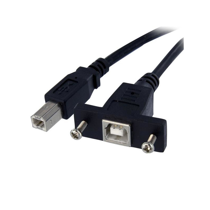 StarTech.com Cavo USB a pannello 91 cm B ad B - F/M StarTech.com Cavo USB a pannello 91 cm B ad B - F/M