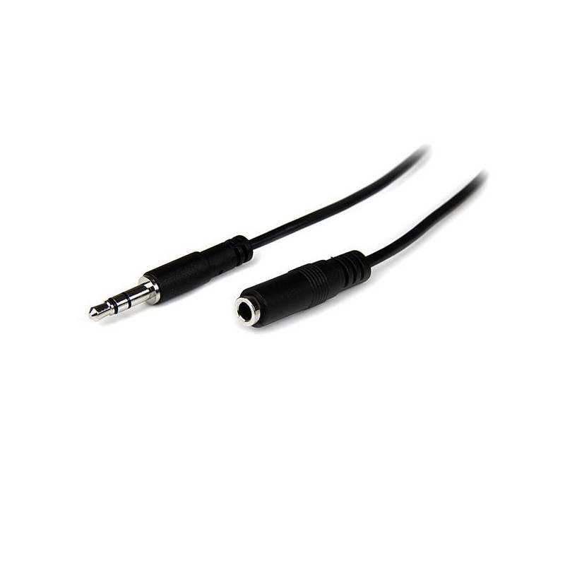 StarTech.com Cavo audio di prolunga stereo slim da 3,5 mm 2 m - M/F StarTech.com Cavo audio di prolunga stereo slim da 3,5 mm 2 m - M/F
