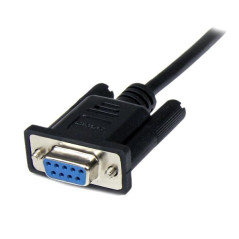 StarTech.com Cavo seriale null modem DB9 RS232 nero 2 m - F M