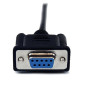 StarTech.com Cavo seriale null modem DB9 RS232 nero 2 m - F/M StarTech.com Cavo seriale null modem DB9 RS232 nero 2 m - F/M